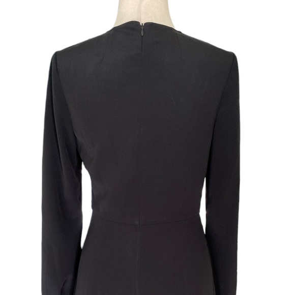 CO Collection Essentials Black Long Sleeve Swing Flare Midi Dress - S - Picture 6 of 11